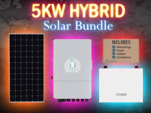 5kw Deye Hybrid Dyness Solar Bundle