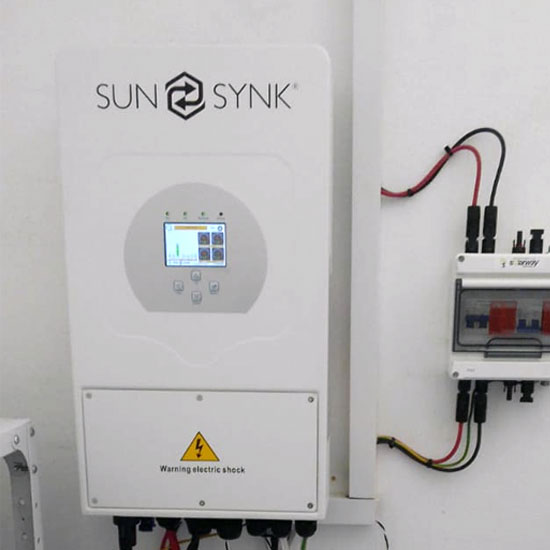 SunSynk Hybrid Solar Inverter Installation