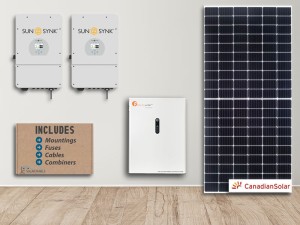 10kw SunSynk 8.7kwh Solar kit