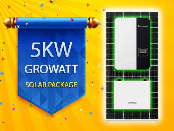Growatt 5kw Dyness 4.8kwh Solar Kit