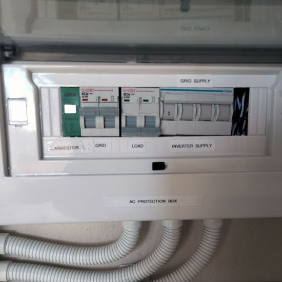 AC Protection Box Installed Roodepoort