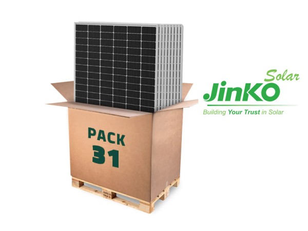 Jinko 555 Watt Mono Solar Panel Pallet of 31