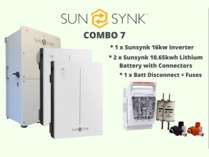16kw Sunsynk 20kwh Combo 7