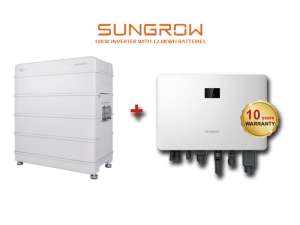 10kw Sungrow inverter with 12.8kwh battery