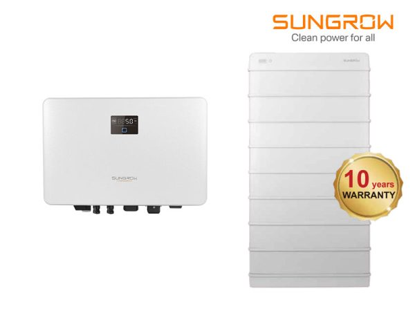 Sungrow 25kw inverter with 25.6kwh Battery Storage