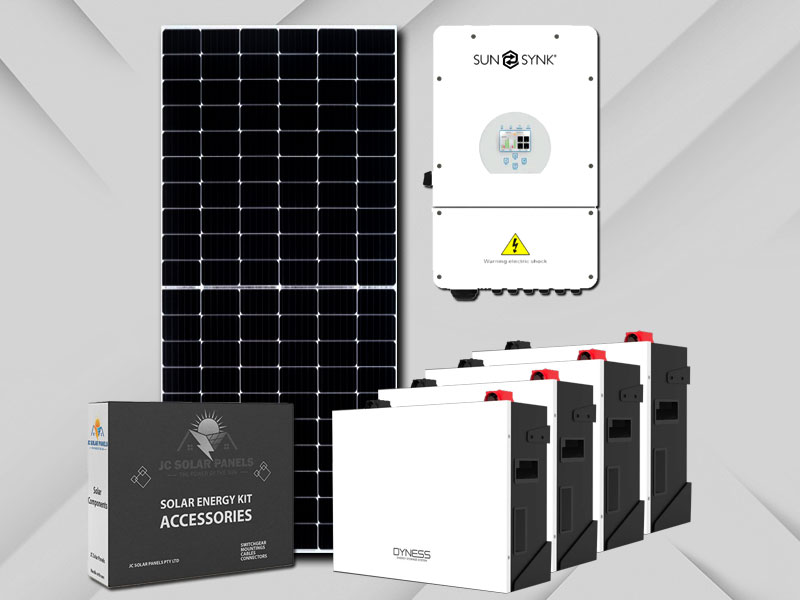 12kw 3-phase SunSynk Dyness Solar Kit