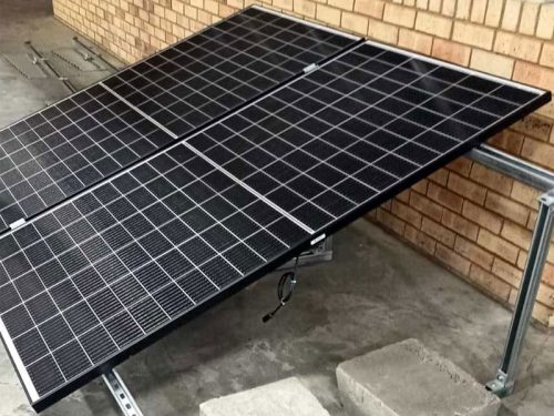480 Watt Seraphim Solar Panel Demonstration