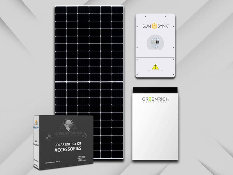 8kw Sunsynk Hybrid Greenrich 10kwh Solar Kit