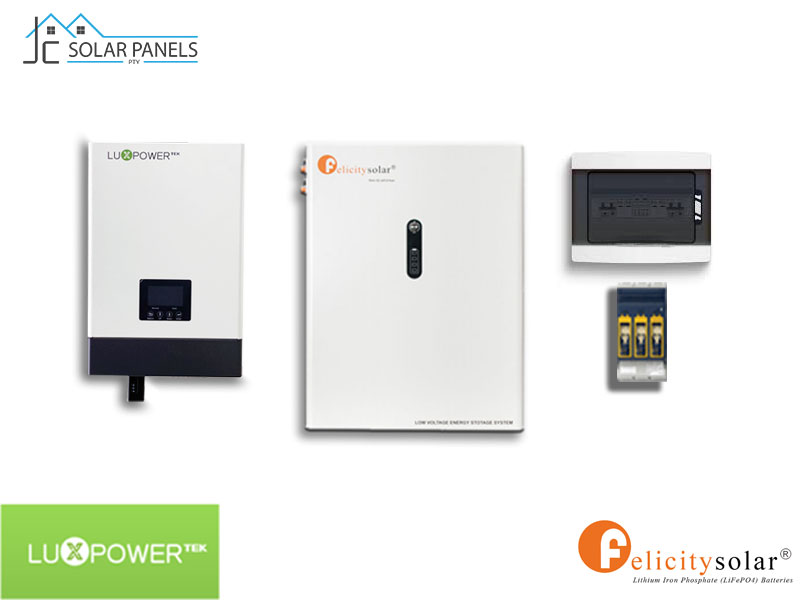 Luxpower 5kw inverter 8.7kwh Felicity battery Bundle