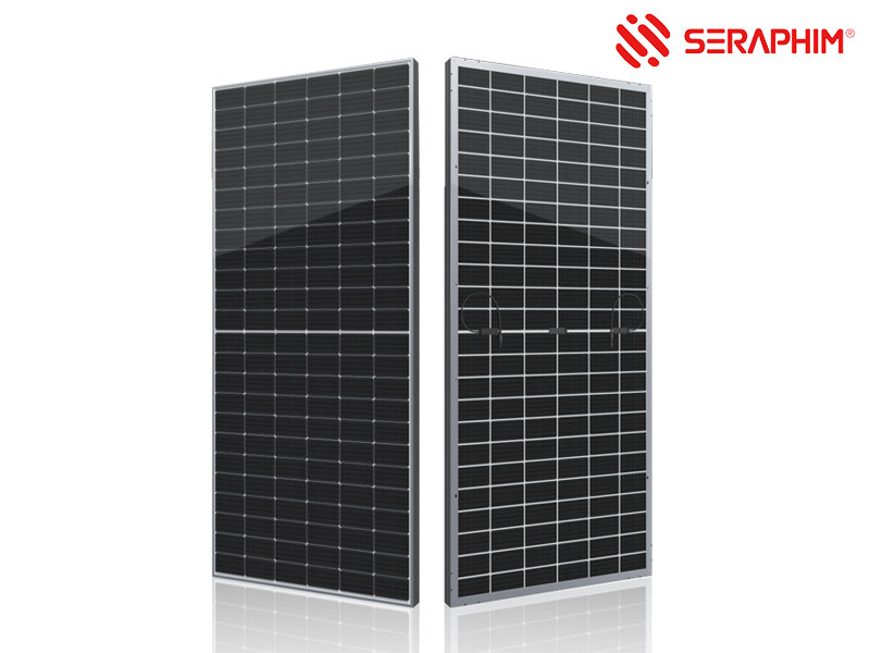 Seraphim 600 Watt TOPCON Bi-Facial solar panel