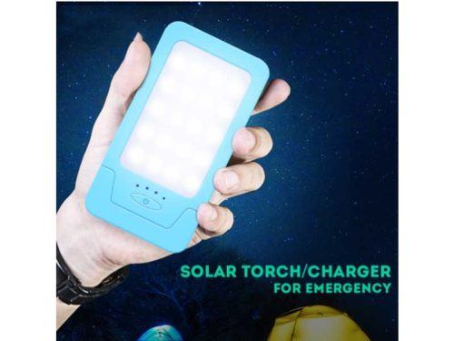 Solar Torch Charger For Camping