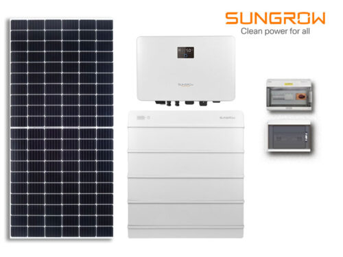 Sungrow 6kw Hybrid 12.8kwh Solar Bundle