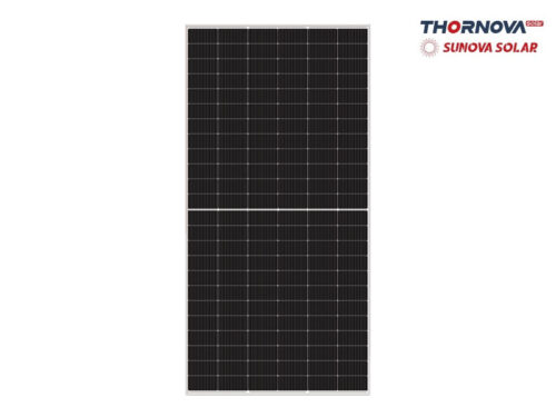 Sunova 610Watt N-type TOPCon Bi-facial Solar Panel
