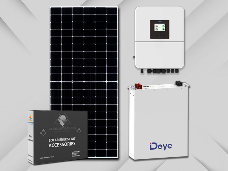 5kw Deye Hybrid Inverter paired with a 5kwh Deye Battery and 5.8kw PV Solar Kit 5kw Deye Hybrid Inverter paired with a 5kwh Deye Battery and 5.8kw PV Solar Kit