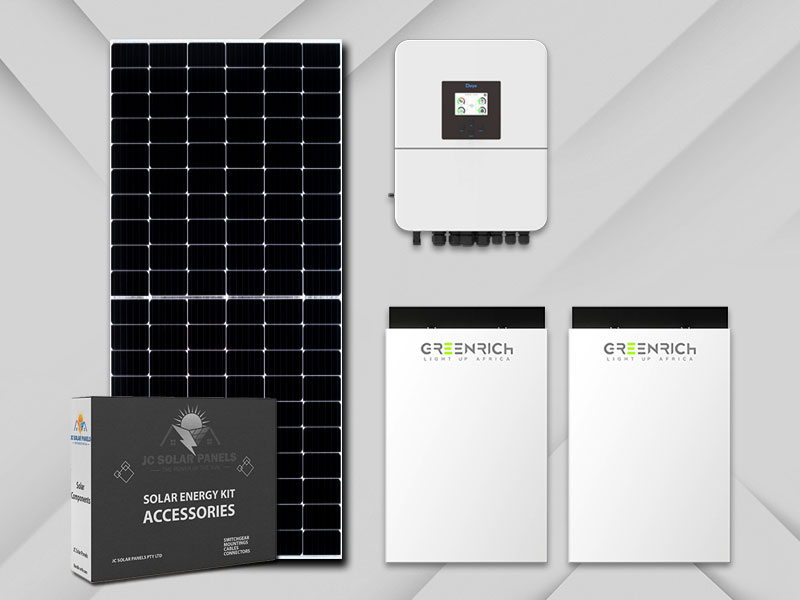 6kw Deye Hybrid Greenrich 10kwh Solar Kit 6kw Deye Hybrid Greenrich 10kwh Solar Kit