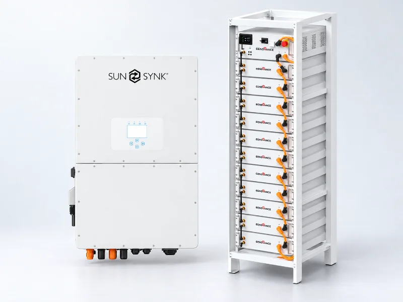 Sunsynk 50kw Inverter with 61kwh Eenovance Batteries Combo Sunsynk 50kw Inverter with 61kwh Eenovance Batteries Combo