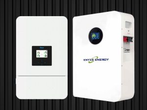8kW Deye Hybrid Inverter + Knyee 15.36kWh LiFePO₄ Battery Combo