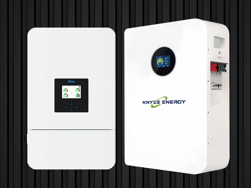 8kW Deye Hybrid Inverter + Knyee 15.36kWh LiFePO₄ Battery Combo