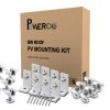 Powerco 4 Solar Panel Mounting Kit for IBR Roof