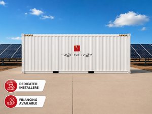 SigenStor 600kW Fully Installed Containerized Solar Solution