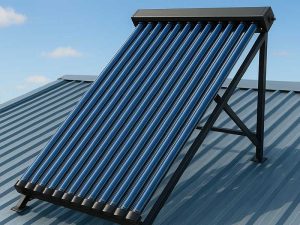 150L retrofit evacuated-tube collectors