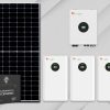 Felicity Solar 12kw Inverter 15.36kWh Battery Solar Solution