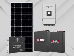 Sunsynk 8kw Inverter 10.2kwh BSL Solar System