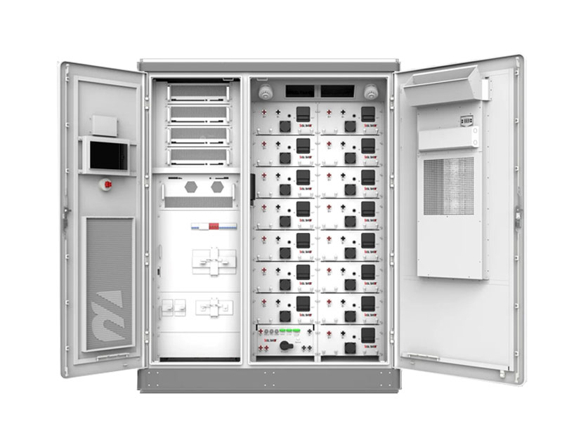 BSLBATT-100kW-Inverter-With-215kWh-Energy-Storage-System-Front-View