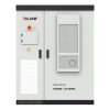BSLBATT ESS-GRID 100kW 215kWh commercial battery energy storage system front view with integrated cooling unit and emergency stop controls