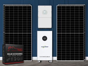 12kw Deye Hybrid Inverter 16kwh Knyee Energy Battery Solar Solution