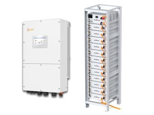 50kW Solis Three-Phase Hybrid Inverter with 61.44kWh Eenovance HV Battery Bundle