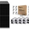 8 x Astronergy 610W Solar Panels with IBR & Corrugated Roof Mounting Kit
