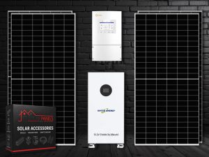 8kW Solis Hybrid Solar System with 16kWh Battery & 14 Panels