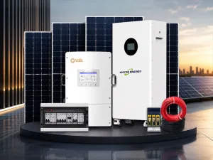 8kW Solis Hybrid Solar System with 16kWh Battery & 14 Panels