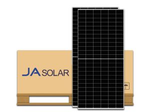 JA Solar 550-Watt Bifacial Solar Panel Pallet