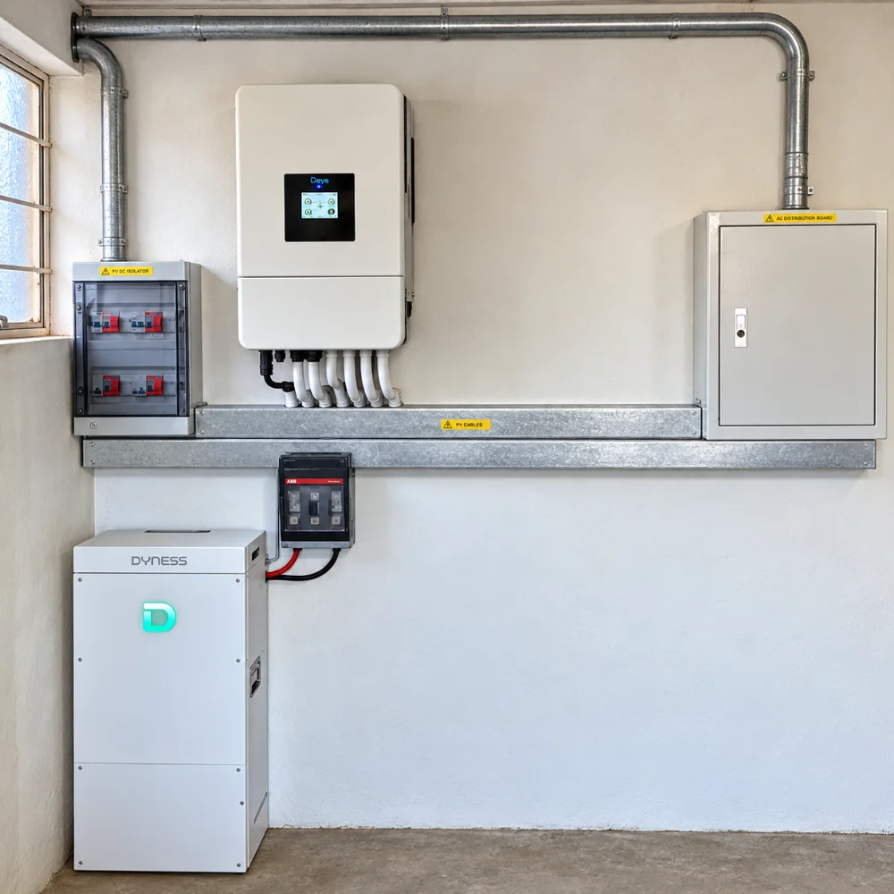Deye and Dyness Residential Solar Installation in Gauteng
